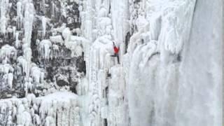 Ice Climbing On Niagara Falls