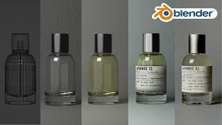 Product Design Tutorial with Blender:  Perfume Bottle