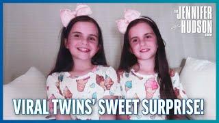 Viral Ice Cream-Loving Twins Get Sweet Surprise