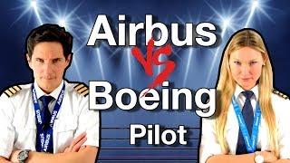 AIRBUS vs BOEING pilot / CAPTAIN JOE vs DUTCHPILOTGIRL