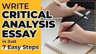 How to write Critical Analysis Essay ? | Critical Analysis Essay Examples