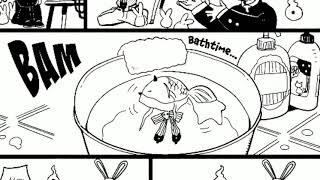 How Yashiro Nene takes a bath ft. a pervert toilet-ghost and a cute exorcist