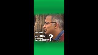 Why FOSS is necessary for the society | Prof. Abhijit @ COEP Technological University