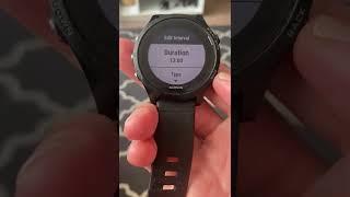 How to create interval workouts on your Garmin 935