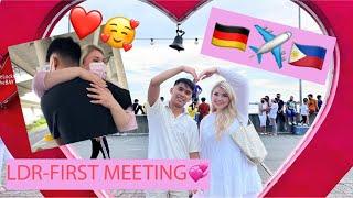 First MEETING| FILIPINOGERMAN | LDR Relationship