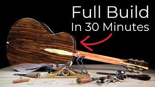 Building a $28,000 Acoustic Guitar in 4 Months - FULL BUILD Process!