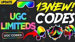 [NEW CODES] UGC LIMITEDS ROBLOX CODES JULY 2024 - UGC LIMITED CODES - UGC - FREE UGC