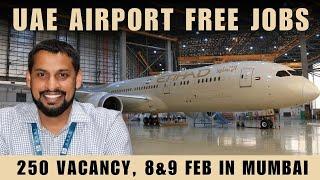 FREE UAE Recruitment | German MNC Hiring  Airport Maintenance Jobs | High Salary | #andt #gulfjobs