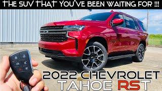 2022 Chevrolet Tahoe RST: Start up and Full Review