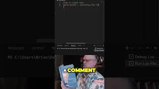 Mastering Lua Easy Commenting Tips for Efficient Coding #Shorts
