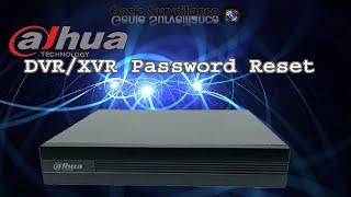 Mini DVR/XVR Admin Password Reset No Reset Button