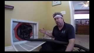 Full Air Duct Cleaning Demonstration - A1 Duct Cleaning - Orange County, CA