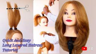 3 of 8 [ DIY] LAYERED YOUR HAIR AT HOME/ coupe de cheveux en dégradé