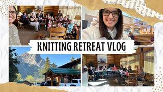 Knitting Retreat Vlog - Going to the Hippy Strings Knitters Retreat