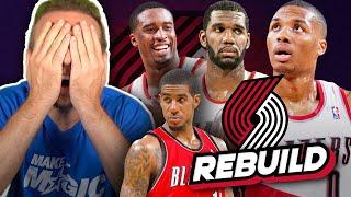 Lillard & Greg Oden! Prime-Blazers-Rebuild | NBA 2K25 Rebuild Maxx