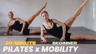 20 Min. Pilates x Mobility w/ Marie Steffen | Lower Body x Core | Beginner-Friendly w/ Modifications