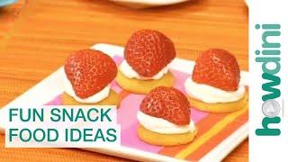 Easy Snack Recipes For Kids - Fun Snack Food Ideas