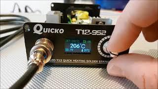 Quicko OLED DIY T12 soldering controller