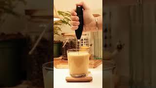 Iced Vanilla Cloud Coffee️. Recipe In The Discription #shortsvideo  #coffee