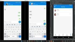Realtime Chat App in Android Studio With Php #shorts #viral #short   #android #andoridapp