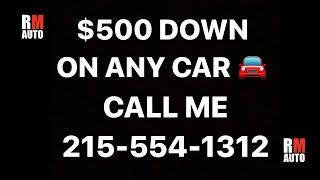 How does $500 Down work at Real Mckoy Auto Dealership .. Let me explain