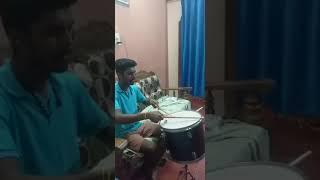 poongatrile song drums cover by drums harish