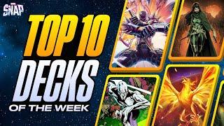 TOP 10 BEST DECKS IN MARVEL SNAP | Weekly Marvel Snap Meta Report #100