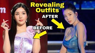 Fans upset that Eunbi's outfits have become ‘MORE' exposing after Waterbomb festival #kpop