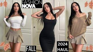 Fall Fashion Nova Haul ⎸Try On Haul 2024