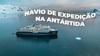 COMO É UM NAVIO DE EXPEDIÇÃO NA ANTÁRTIDA? | Rodrigo Ruas