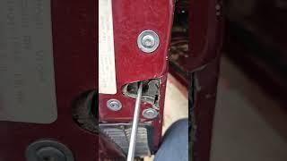 Fix stuck door latch on car or truck. #chevy #obs