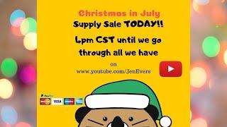 Christmas in July Supply Sale!