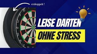 DARTBOARD DÄMMEN: Mit diesem Trick wird´s FLÜSTERLEISE!