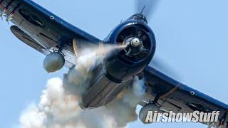 Full Warbird Airshow and Flight Ops - Friday - TBM Avenger Reunion 2023