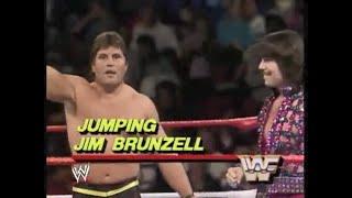 Brain Busters vs Jim Brunzell & Lanny Poffo   Wrestling Challenge Dec 18th, 1988