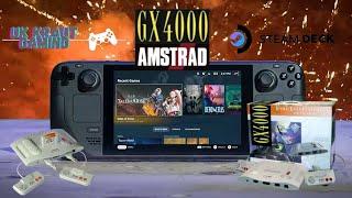 Steam Deck - Amstrad GX4000 Emulation