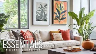 Living Room Essentials for Small Apartments: Maximize Space and Style with These Tips