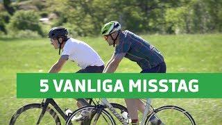 5 Misstag du INTE ska göra på Vätternrundan / Motionslopp