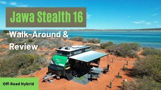 Jawa Off-Road Campers Stealth 16- Comprehensive Hybrid Caravan Walk-Around & Review