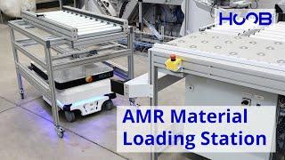 Mobile Robot Material Loading Station