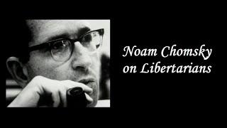 Noam Chomsky on Libertarians