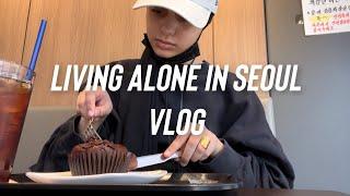 korea vlog - university, shooting w/ friends, grocery shopping