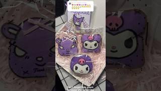 Packing paper kuromi squishy order(fake) comment what to do next#kuromi #packing #papercraft#shorts