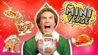 UNBOXING FULL COLLECTION MINI VERSE HOLIDAY!! BUDDY THE ELF!!