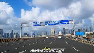 Mumbai Coastal Road Stunning Skyline Views - 4K