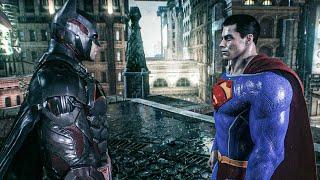 Batman Tests Superman Batman: Arkham Knight Superman Mod SSKTJL for Azrael