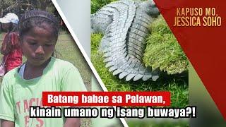 Batang babae sa Palawan, kinain umano ng isang buwaya?! | Kapuso Mo, Jessica Soho