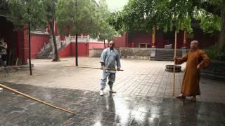 Shaolin Temple Stick Combat Training Kanishka Sharma