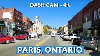 Discovering the Charm of Paris, Ontario | 4K Driving Tour