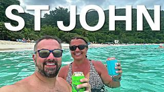 St John One of the Best Beaches for Us | Wonder of the Seas | Izumi